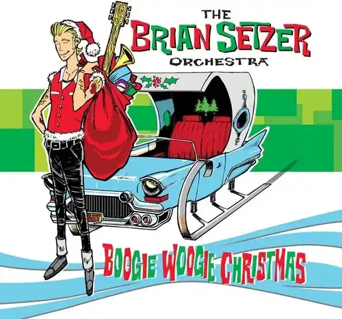 Brian Setzer Boogie Woogie Christmas – VINYL LP