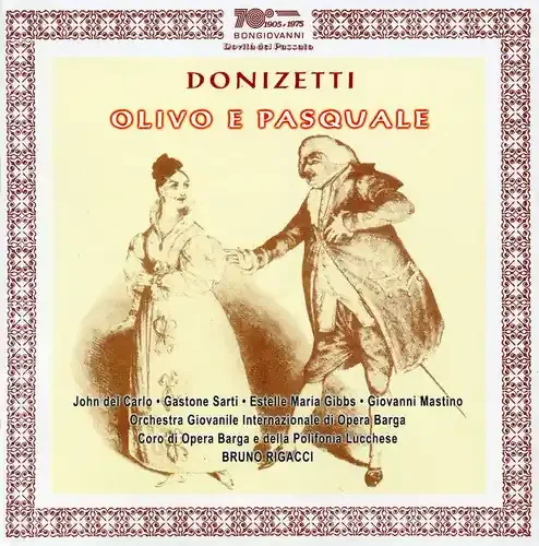 Bruno Rigacci Olivo E Pasquale – COMPACT DISCS