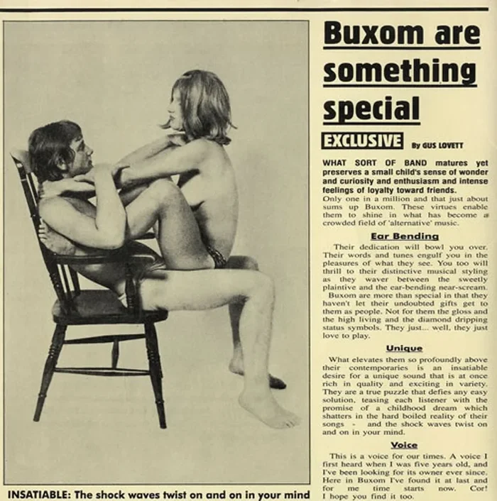 Buxom The Protagonist UK 7 ” vinyl