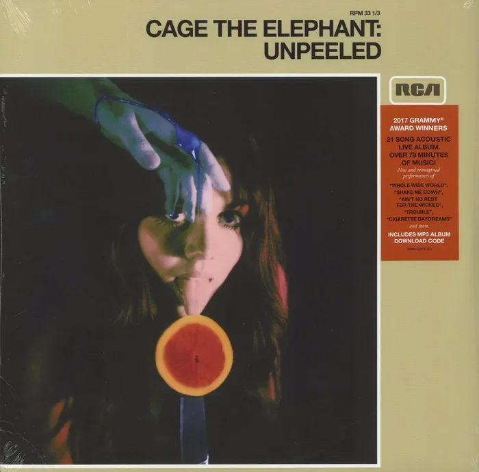 Cage The Elephant Unpeeled – Sealed UK 2-LP vinyl set