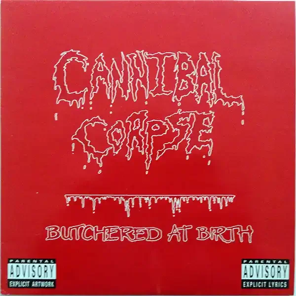 Cannibal Corpse – Butchered At Birth (LP, Album) (Very Good (VG))