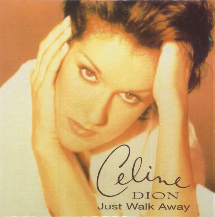 Celine Dion Just Walk Away Spanish Promo CD single