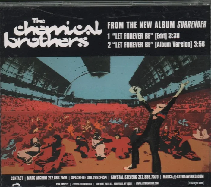 Chemical Brothers Let Forever Be US Promo CD single