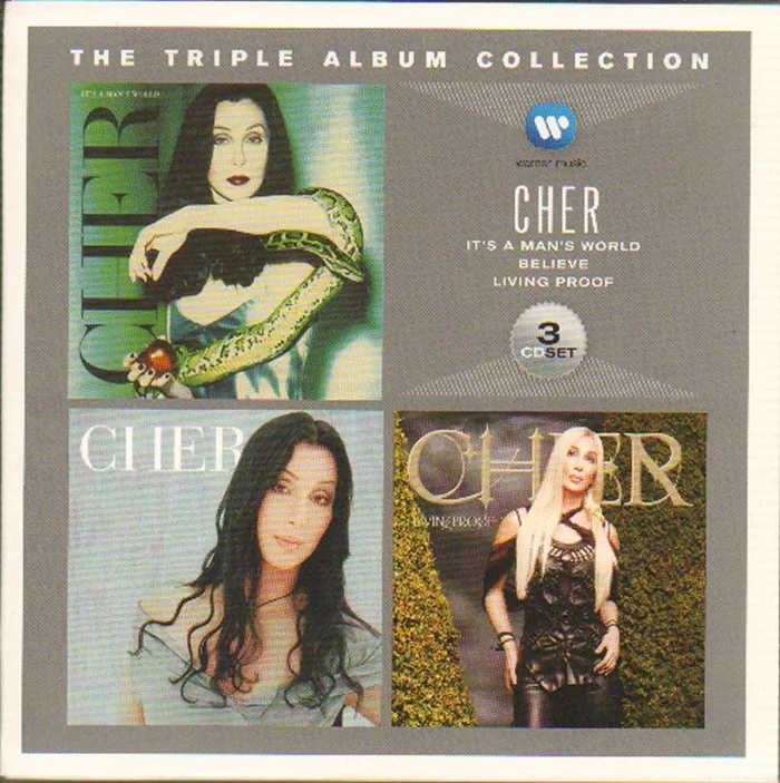 Cher The Triple Album Collection UK 3-CD set