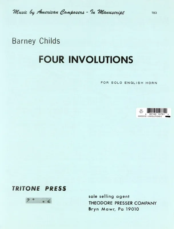 Childs, Barney % Four Involutions – SOLO EH