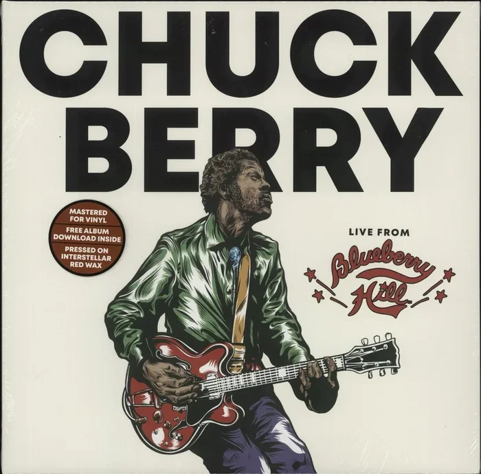 Chuck Berry Live From Blueberry Hill – Interstellar Red Wax – Sealed US Vinyl LP