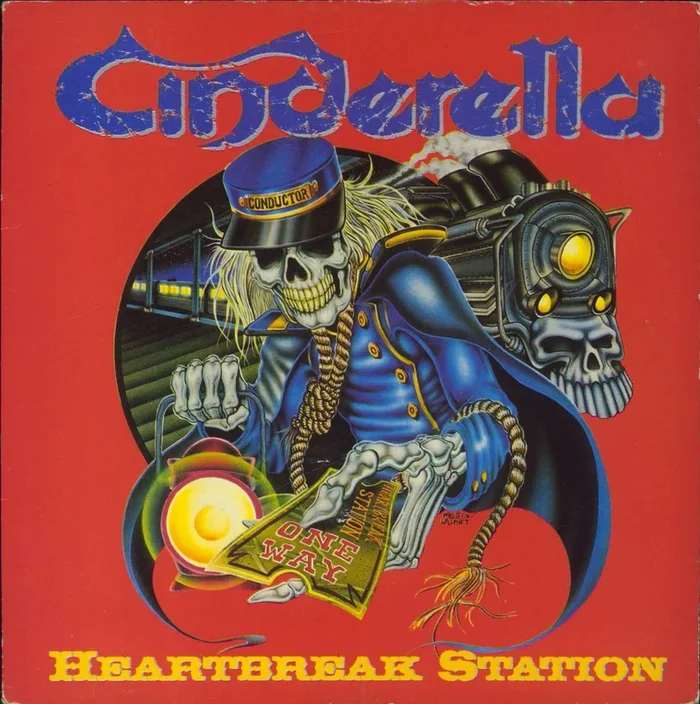 Cinderella Heartbreak Station – P/s UK 7 ” vinyl
