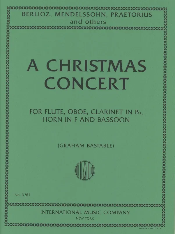Collection % A Christmas Concert (score & parts) – WW5