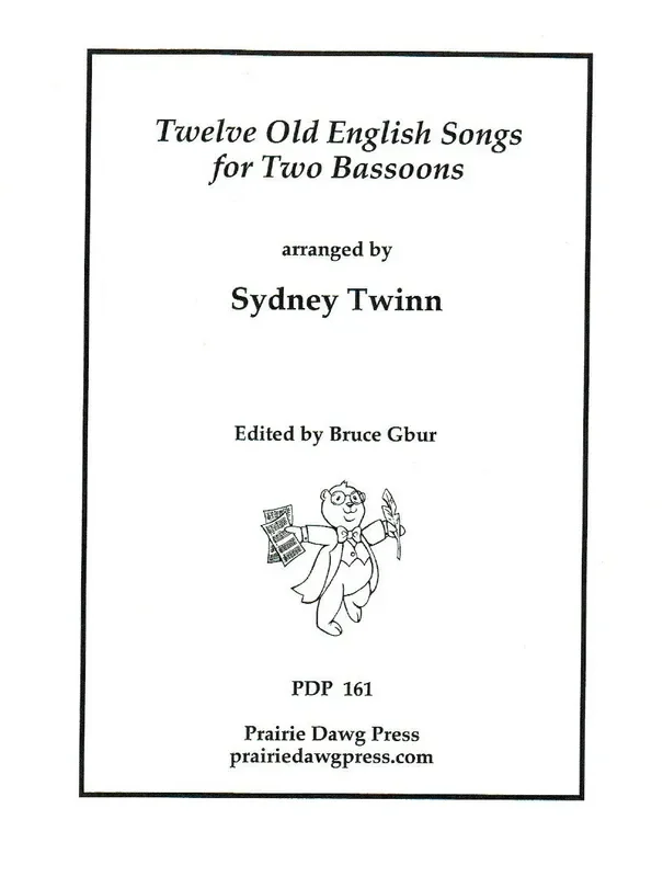 Collection % Twelve Old English Songs (performance scores)(Twinn) – 2BSN