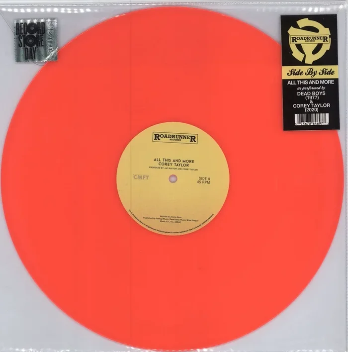 Corey Taylor All This And More – RSD 2020 – Pink Vinyl – EX UK 12 ” vinyl