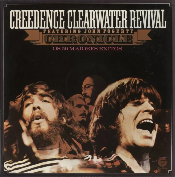Creedence Clearwater Revival Chronicle: The 20 Greatest Hits (Os 20 Maiores Exitos) Portuguese 2-LP vinyl set