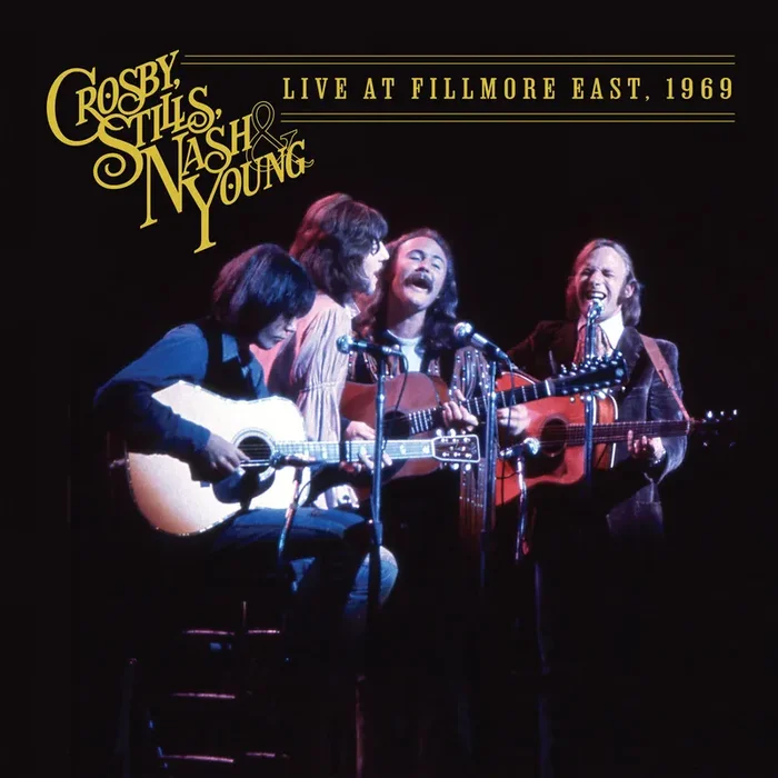 Crosby Stills Nash & Young – Live At Fillmore East, 1969 [Brick and Mortar Exclusive Clear LP]