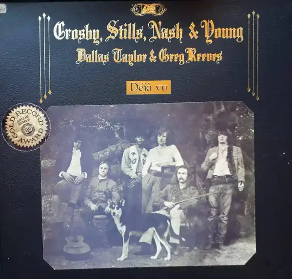Crosby, Stills, Nash & Young / Dallas Taylor & Greg Reeves – Déjà Vu (LP, Album, Fau) (Near Mint (NM or M-))