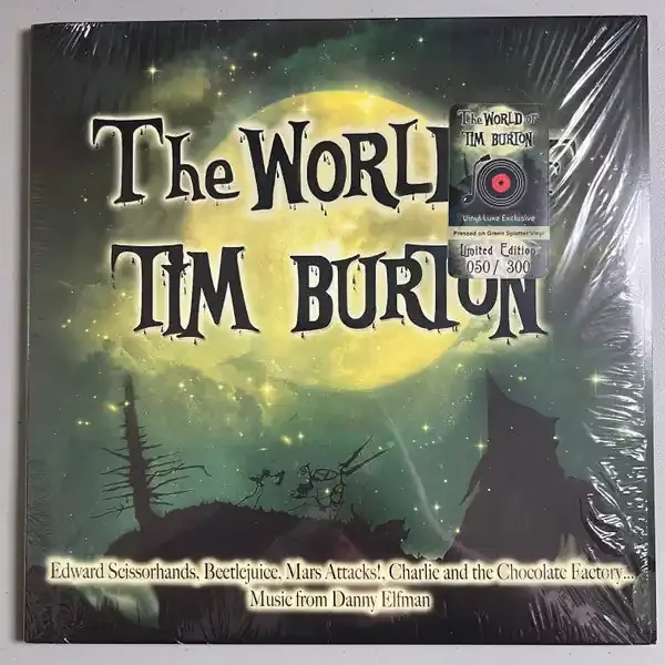 Danny Elfman – The World of Tim Burton (2xLP, Comp, Ltd, Num, Cle) (Mint (M))