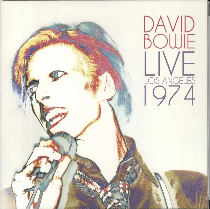 David Bowie Live Los Angeles 1974 – 180g – White Vinyl – Numbered UK 2-LP vinyl set