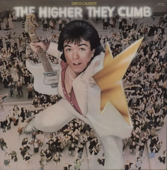 David Cassidy The Higher They Climb UK Vinyl LP