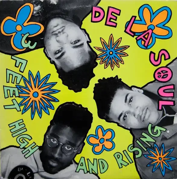 De La Soul – 3 Feet High And Rising (LP, Album, All) (Near Mint (NM or M-))