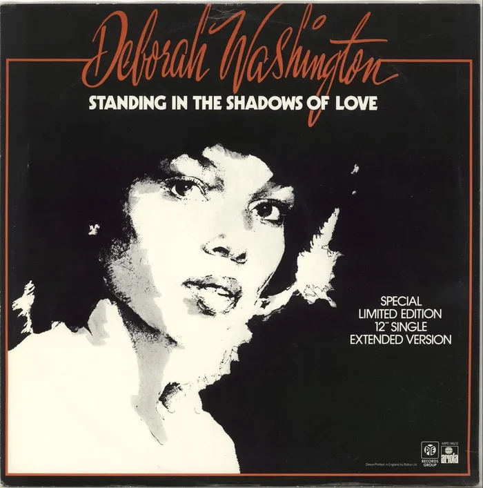 Deborah Washington Standing In The Shadows Of Love UK Promo 12 ” vinyl