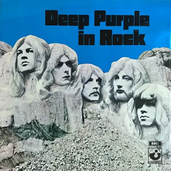 Deep Purple – Deep Purple In Rock (LP, Album, RE, Gat) (Very Good Plus (VG+))