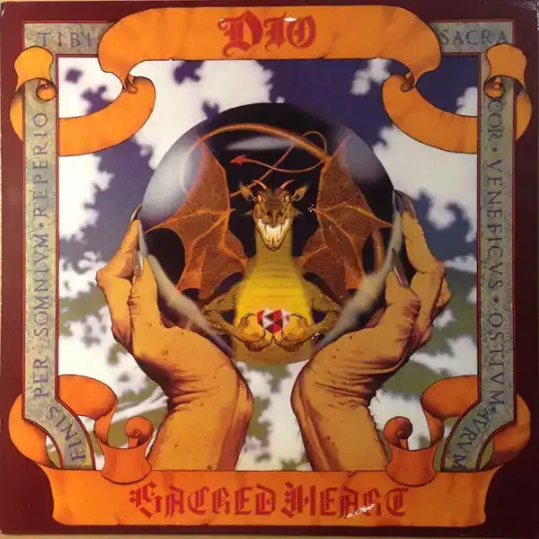 Dio – Sacred Heart (LP, Album) (Very Good Plus (VG+))