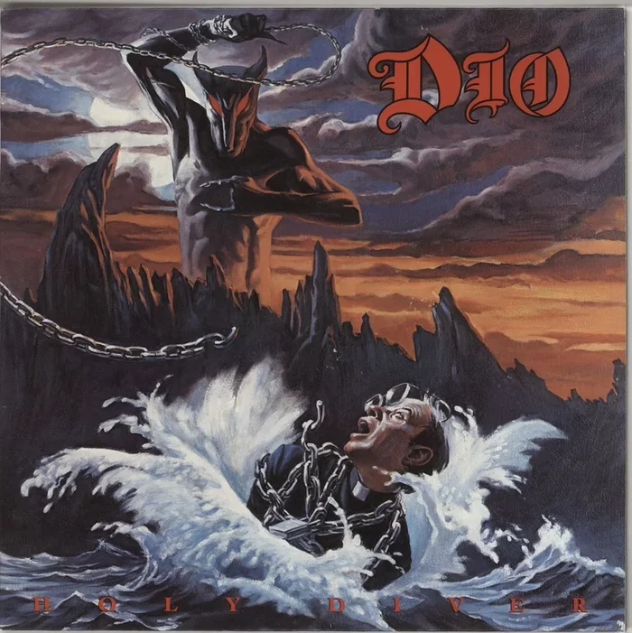 Dio Holy Diver + inner UK Vinyl LP