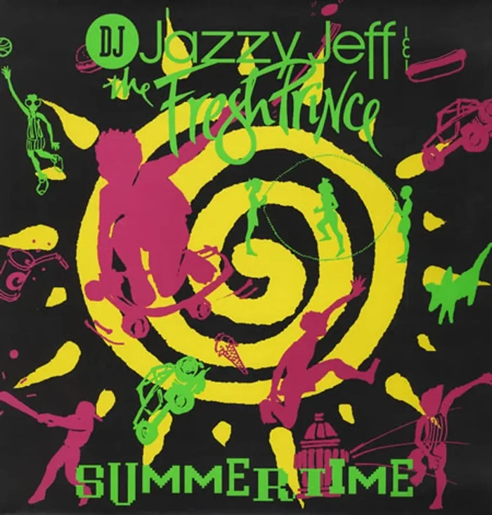 DJ Jazzy Jeff & The Fresh Prince Summertime – 4tracks UK 12 ” vinyl