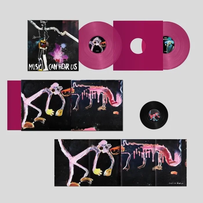 DJ Koze – Music Can Hear Us – Magenta (Bonv) [Colored Vinyl] [Limited Edition]