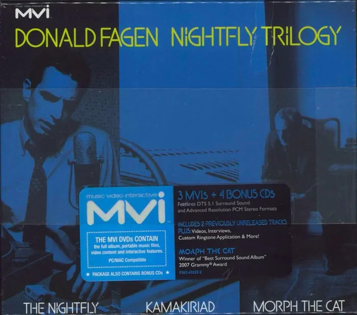 Donald Fagen The Nightfly Trilogy – Sealed US 2-disc CD/DVD set