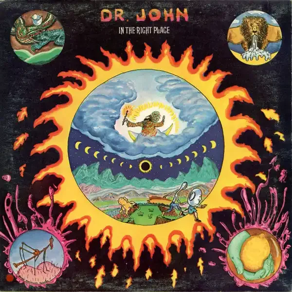 Dr. John – In The Right Place (LP, Album, Tri) (Very Good (VG))
