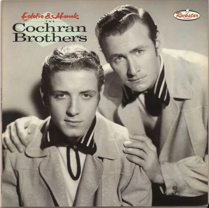 Eddie Cochran Eddie & Hank – The Cochran Brothers UK Vinyl LP