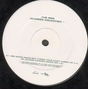 Egg (Dance Group) – Number Cruncher – 12 Inch