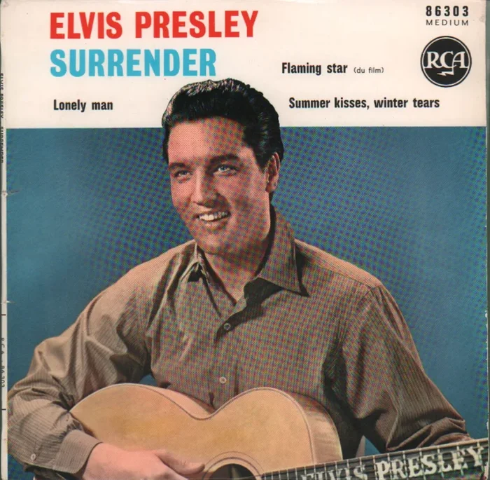 Elvis Presley Surrender – EX French 7 ” vinyl