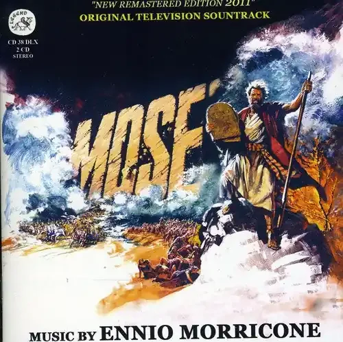 Ennio Morricone Mosè (Moses the Lawgiver) (Original Television Soundtrack) – COMPACT DISCS