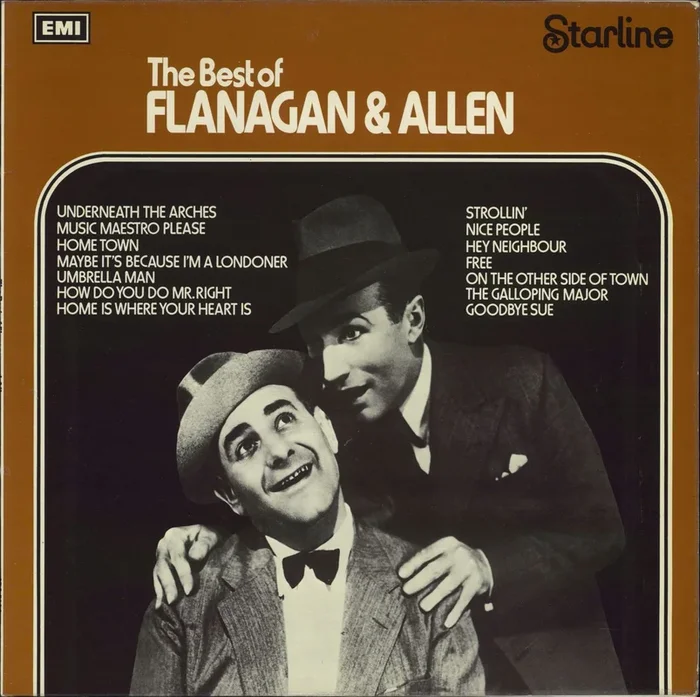Flanagan & Allen The Best Of Flanagan & Allen UK Vinyl LP