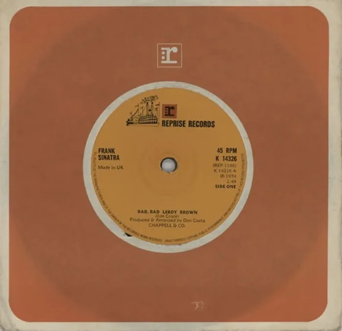 Frank Sinatra Bad, Bad Leroy Brown UK 7 ” vinyl