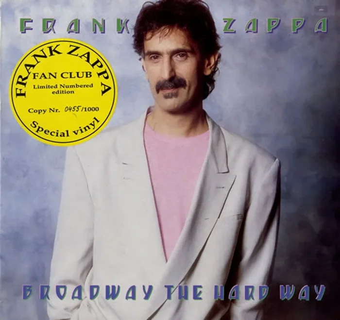 Frank Zappa Broadway The Hard Way – Purple Fan Club Edition Czech Vinyl LP