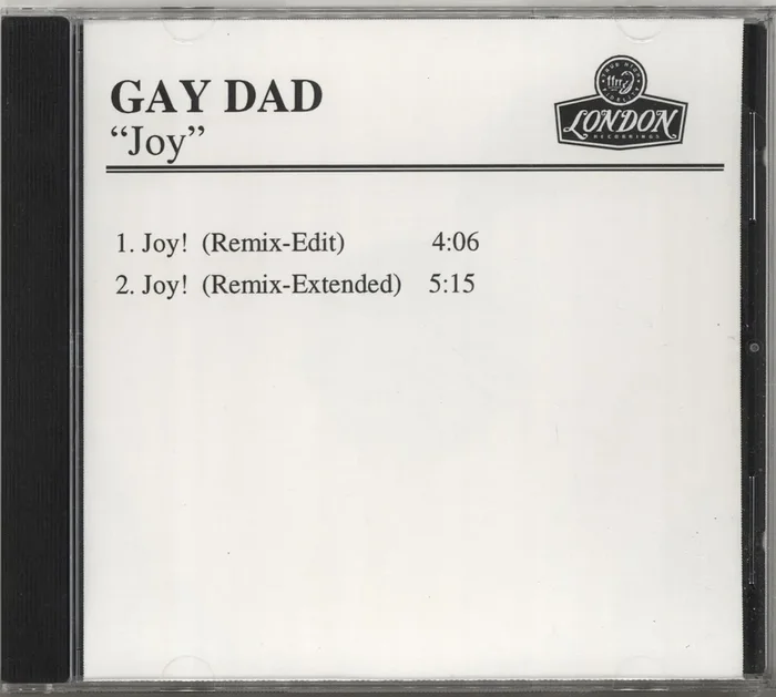 Gay Dad Joy! US Promo CD-R acetate