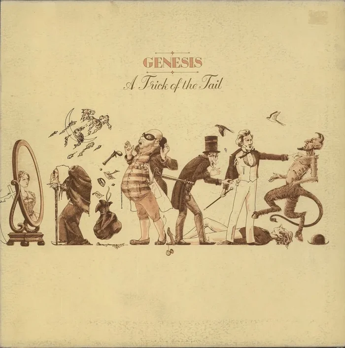 Genesis A Trick Of The Tail – 2nd – EX UK Vinyl LP
