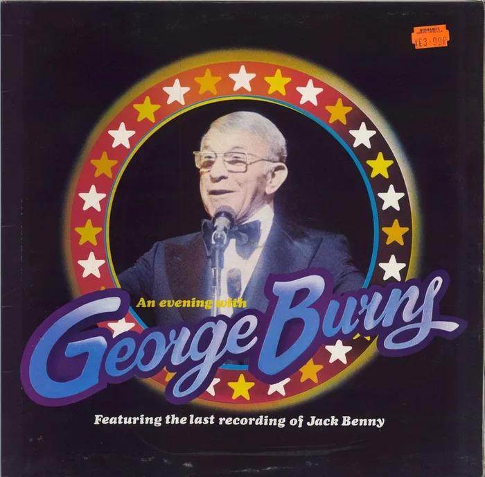 George Burns An Evening With George Burns UK 2-LP vinyl set