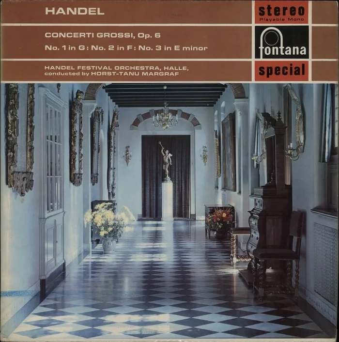 George Frideric Handel Concerti Grossi, Op.6 UK Vinyl LP