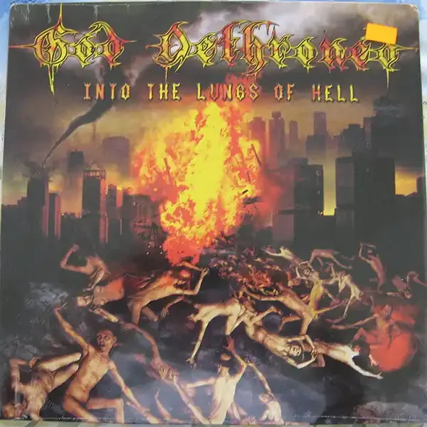 God Dethroned – Into The Lungs Of Hell (2xLP, Album) (Very Good Plus (VG+))