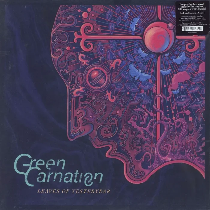 Green Carnation Leaves Of Yesteryear – Purple Vinyl French 2-LP vinyl set