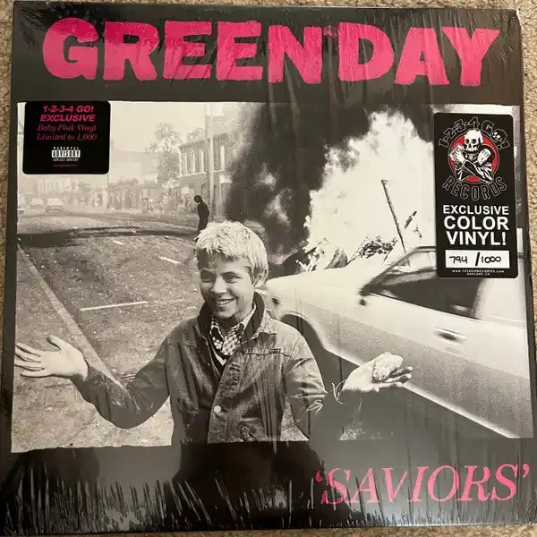 Green Day – Saviors (LP, Album, Ltd, Num, Bab) (Mint (M))