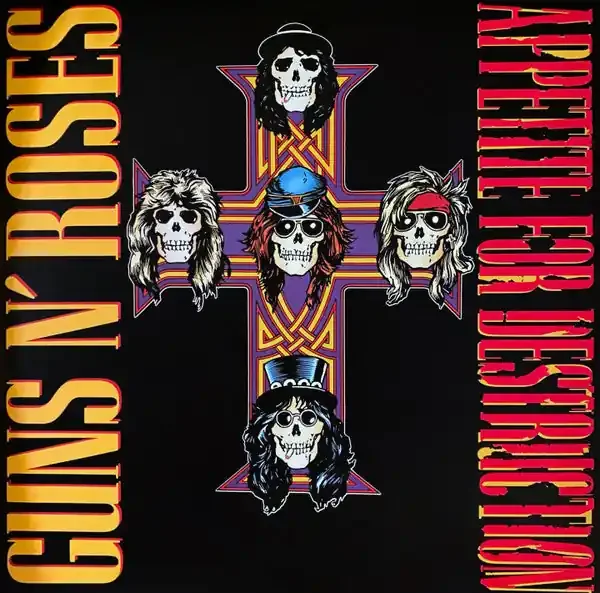 Guns N‘ Roses – Appetite For Destruction (LP + LP, S/Sided, Hol + Album, Ltd, RE, RM, S/Edit) (Near Mint (NM or M-))