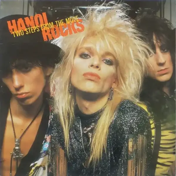 Hanoi Rocks – Two Steps From The Move (LP, Album, RE) (Very Good Plus (VG+))