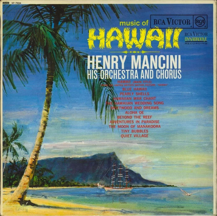 Henry Mancini Music Of Hawaii UK Vinyl LP