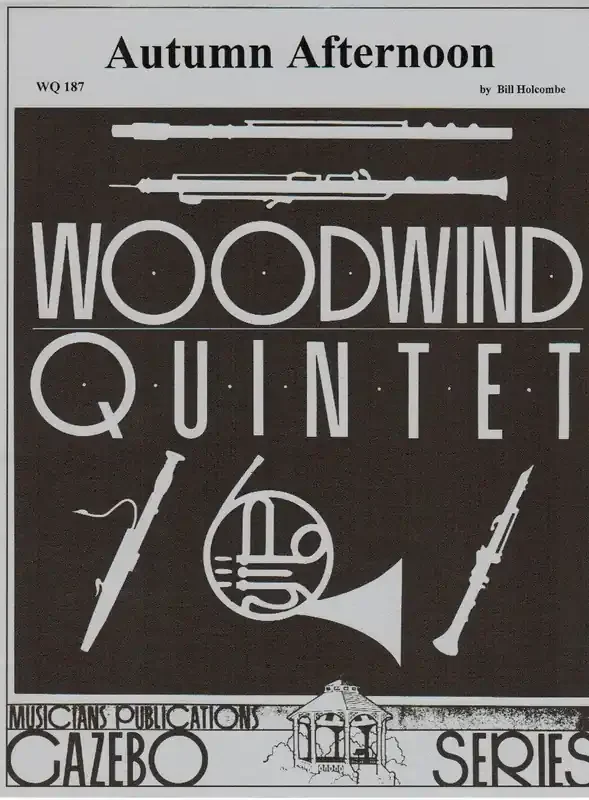 Holcombe, Bill % Autumn Afternoon (Score & Parts)-WW5