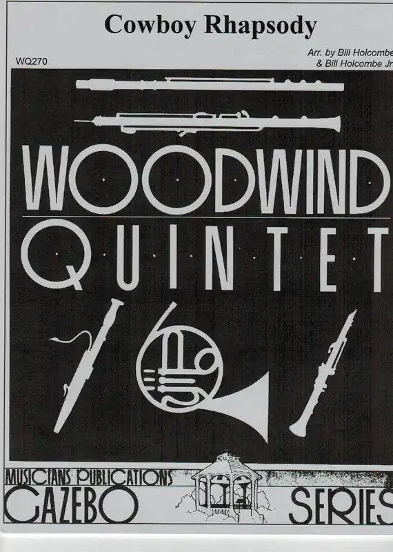 Holcombe, Bill % Cowboy Rhapsody (Score & Parts)-WW5