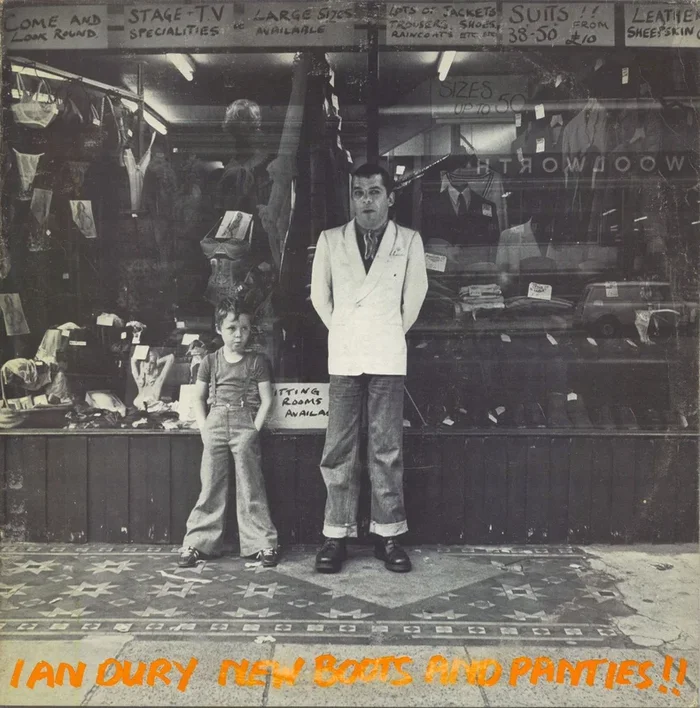 Ian Dury New Boots And Panties Portugese Vinyl LP