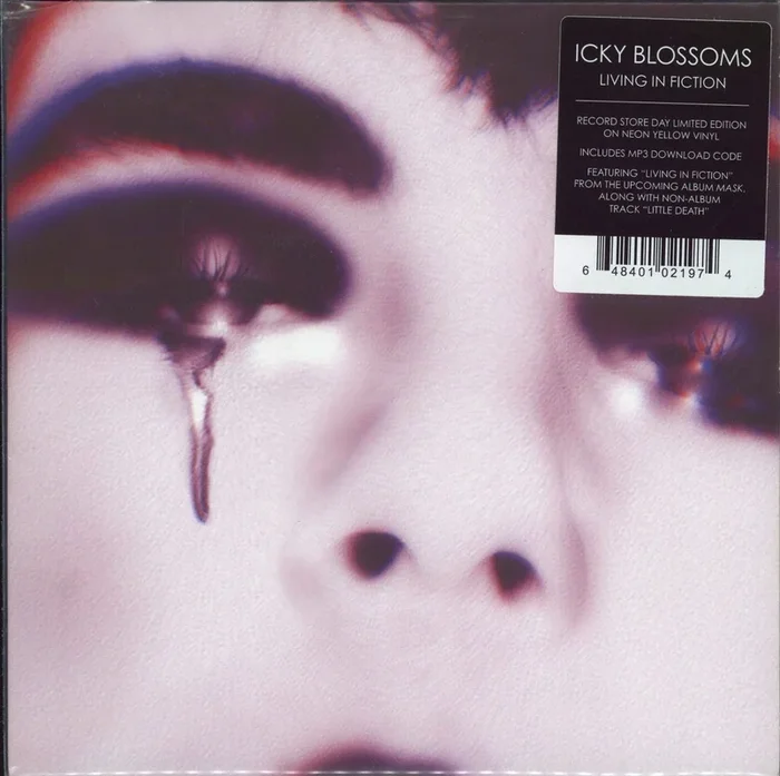 Icky Blossoms Living In Fiction – RSD15 – Neon Yellow Vinyl US 7 ” vinyl